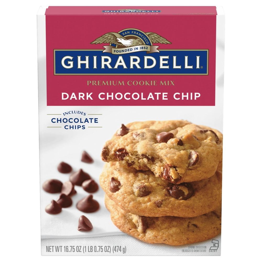 Ghirardelli Dark Chocolate Chip Cookie Mix