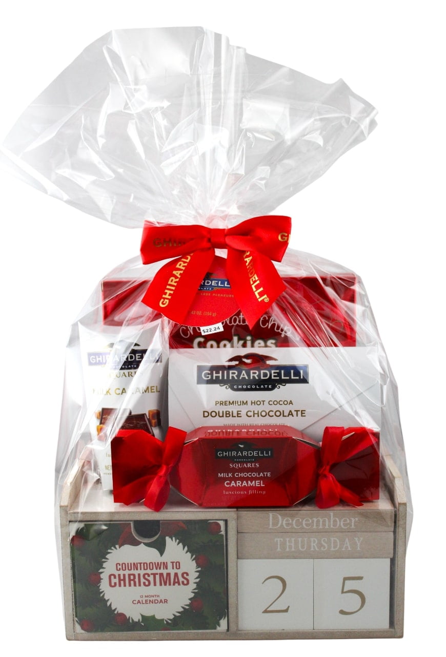 Ghirardelli Seasonal Desk Calendar with Chocolates