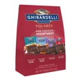 thumbnail image 1 of Ghirardelli Extra Large Squares Bag Dark Chocolate Assortment 14.86oz, 1 of 4
