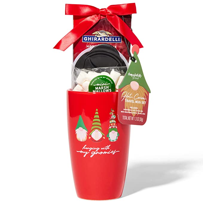 Ghirardelli Hot Chocolate Travel Mug Gift Set