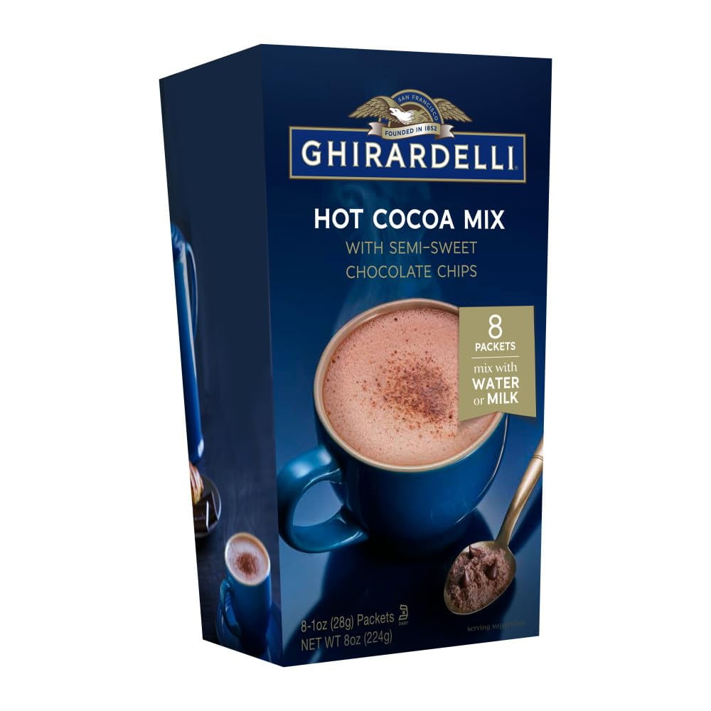 Ghirardelli Hot Cocoa, Rich Chocolate (Pack Of 6)