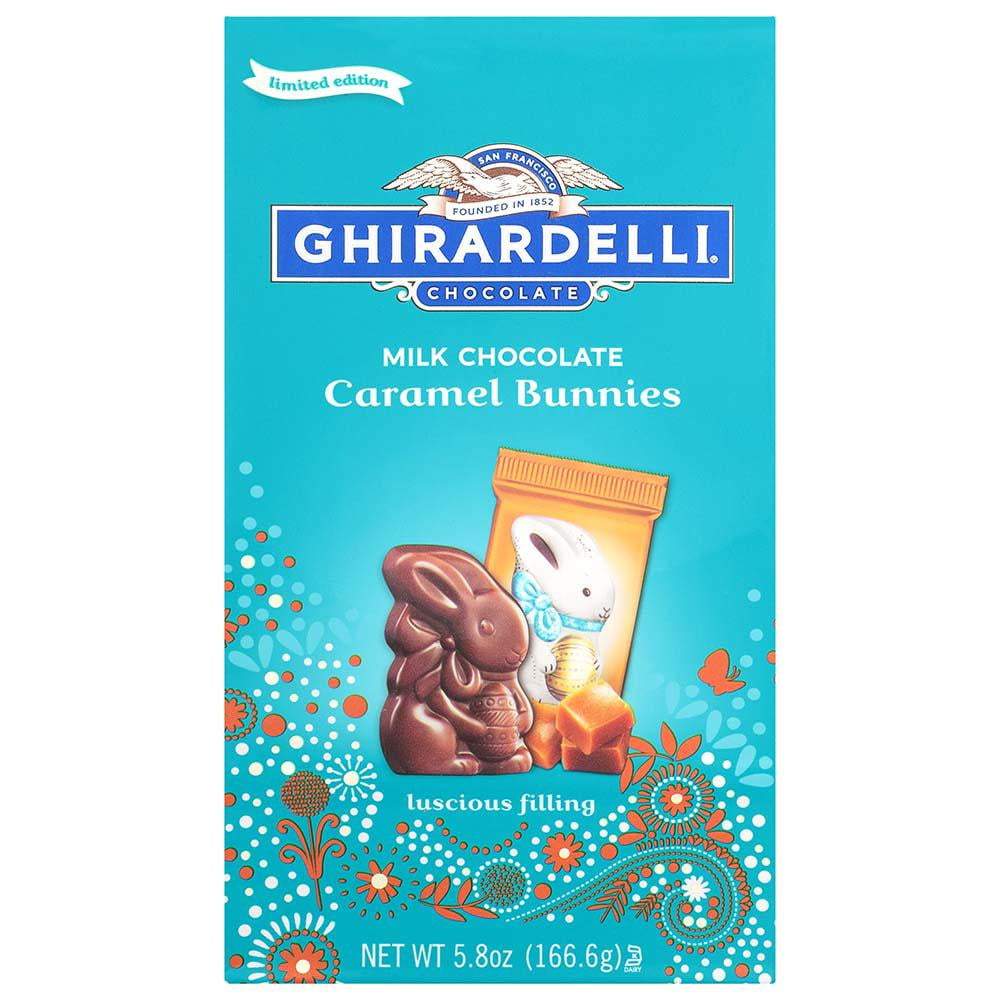 Ghirardelli Milk Chocolate Caramel Bunnies Easter Candy - 5.8 oz