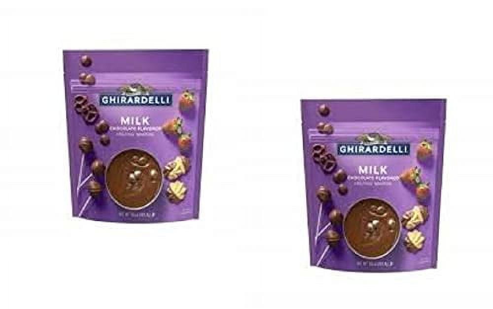 Ghirardelli Milk Chocolate Melting Wafers 10oz pack of 2