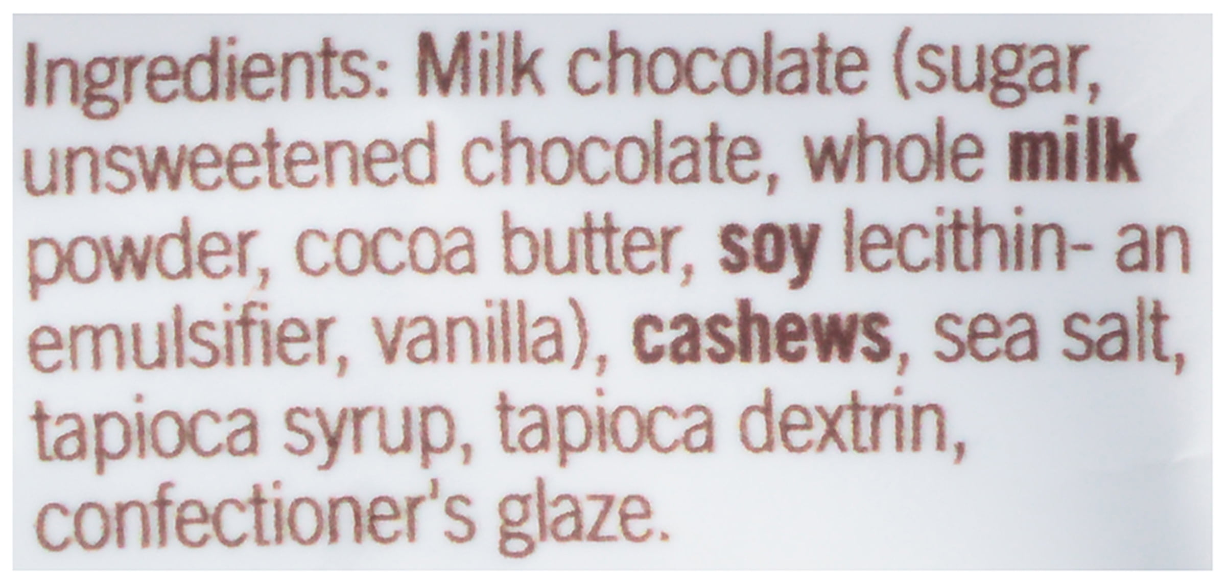 Ghirardelli Milk Chocolate Sea Salt Roasted Cashews Chocolates, 4.8 Oz