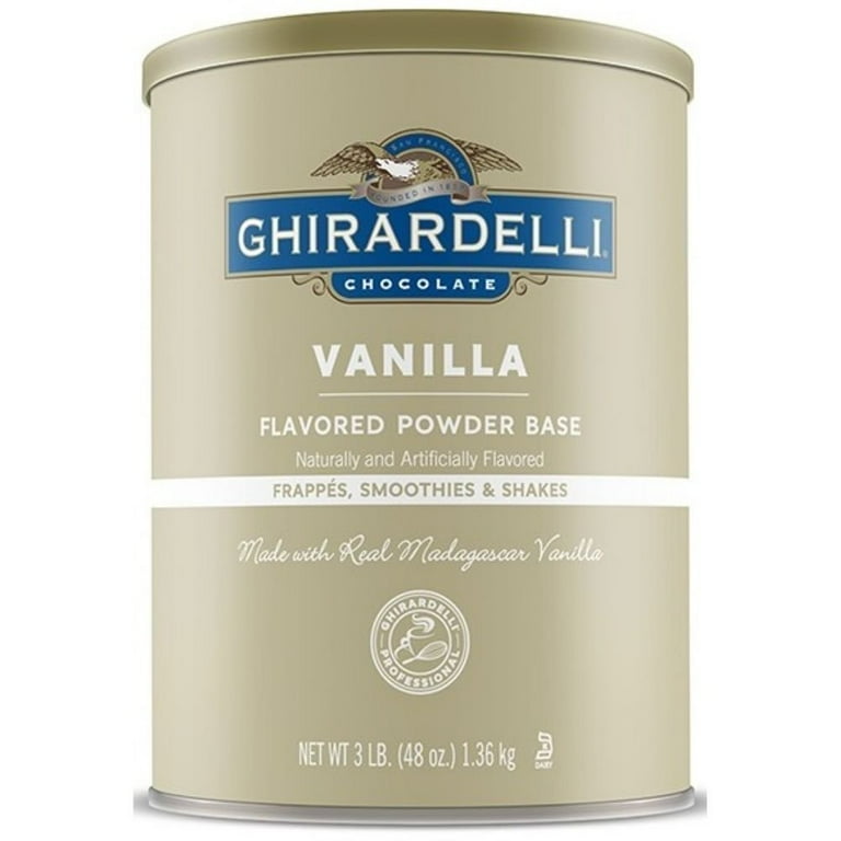 Ghirardelli Premium Vanilla Flavored Powder Base, 3 lb - Walmart.com