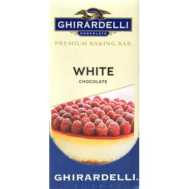 Ghirardelli Premium White Chocolate Baking Bar (Pack of 32)