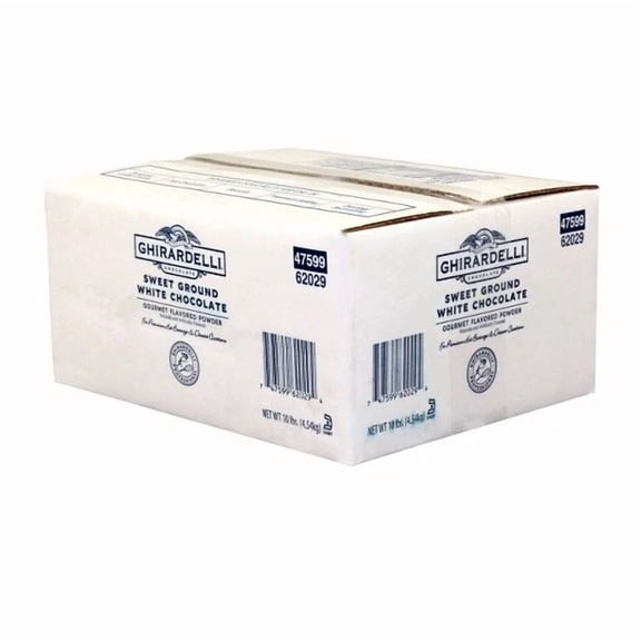 Ghirardelli Sweet Ground White Chocolate Flavor Powder, 62029 (161343)