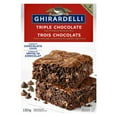 thumbnail image 1 of Ghirardelli Triple Chocolate Premium Brownie Mix, 5 Bags, 2.83kg/6.2 lb, 1 of 4