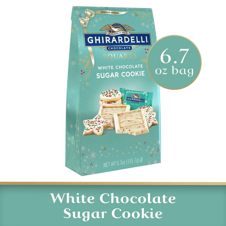 If you have these little @ghirardelli white chocolate squares you have
