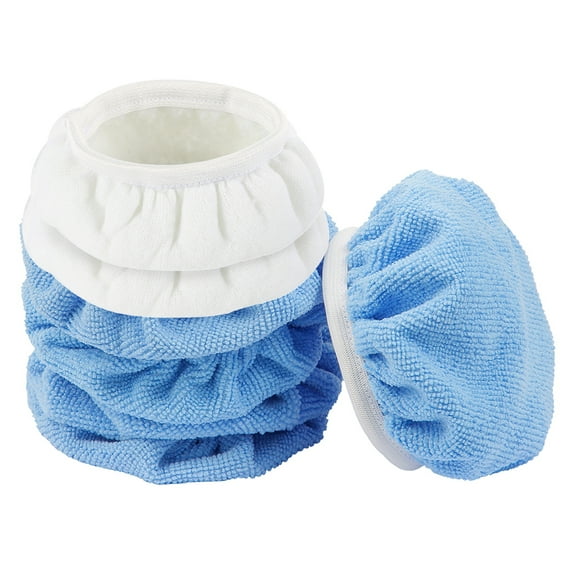 Ghojet 12Pcs Polishing Buffer Pads 5-6 Inch Polishing Bonnets Wheel Polishing Pad Car Polisher Pad Kits for Car Polisher Polishing and Buffing