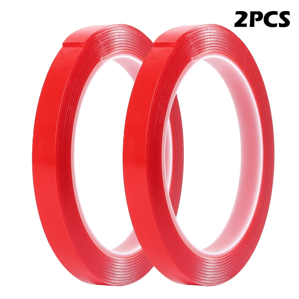 Ghojet 3m x 10 mm Vehicle Double Sided Clear Sticker Car Adhesive Acrylic Foam Tape