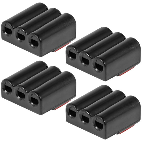 Ghojet 4Pcs Deer Warning Whistles Device Plastic Deer Repelling Whistles Durable Mini 3-Hole Car Whistle Save Deer Whistle Universal Animal Alert Device Avoids Collisions for Car