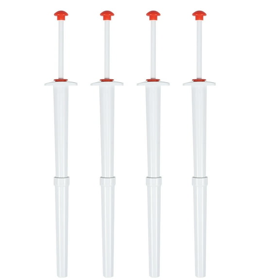 Ghojet 4Pcs Pickle Grabber 8inch Portable Pickle Jar Fork Stainless Steel and Plastic Pickle Pincher Reusable Pickle Grabber Tool Practical Pickle Picker for Kitchen Pepper Pickle