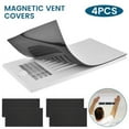 thumbnail image 1 of Ghojet 4pcs Magnetventil Covers 15 x 30cm Strongest Magnetic Ventilation Covers High Seal Ventilation Cap Durable Easy Trim Vent Protective Cover for Home Standard Air Registers Floor Vents, 1 of 8