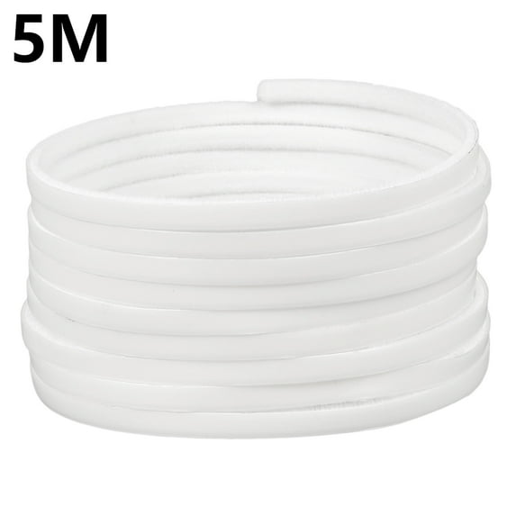 Ghojet 5M Long Seal Tape Self Adhesive Indoor Weather Stripping Collision Avoidance Seal Strip Door Weather Stripping Insulation Window Seal Strip High Density Gap Blocker for Home Office