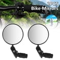thumbnail image 1 of Ghojet Bike Mirrors, Hd Wide Angle Bicycle Rear View Mirrors, 360 Dregree Adjustable Rotation Handlebar Convex Mirror For Mountain Road Bike Cycling (2 Pcs), 1 of 7