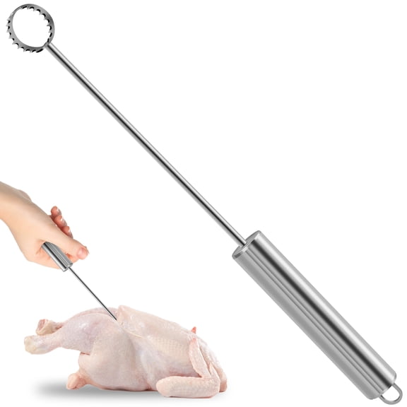 Ghojet Chicken Lung Remover Food Grade Chicken Lung Scraper Stainless Steel Lung Remover Efficient Chicken Lung Removal Tool Reusable Chicken Processing Equipment for Turkey Chicken