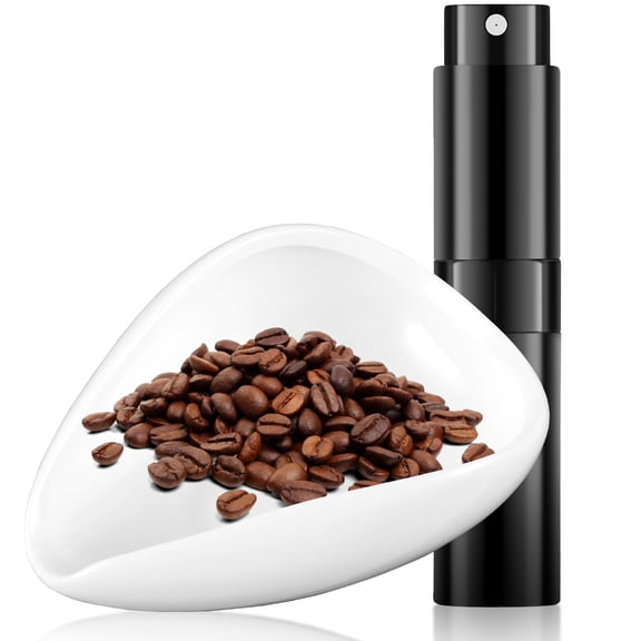 Ghojet Coffee Bean Dosing Cup and Spray Bottle Set Single Dose Coffee Bean Dosing Cup Ceramic Coffee Dosing Tray Reusable Coffee Dosing Vessel Spray Bottle for Coffee Lover Gift