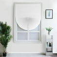 thumbnail image 1 of Ghojet Fabric Pleated Window Blinds, White, 60 cm x 150 cm, 1 of 7
