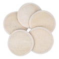 thumbnail image 1 of Ghojet Facial Loofah Pads, 2.36 Inches Round Complexion Natural Loofah Facial Discs Exfoliating Facial Loofah Skin Scrub Pack Of 5, 1 of 9