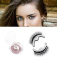 thumbnail image 1 of Ghojet False Eyelashes Reusable Self-Adhesive Eyelashes without Glue Natural Fluffy False Eyelashes for Daily Use Work Parties Salons, 1 of 9