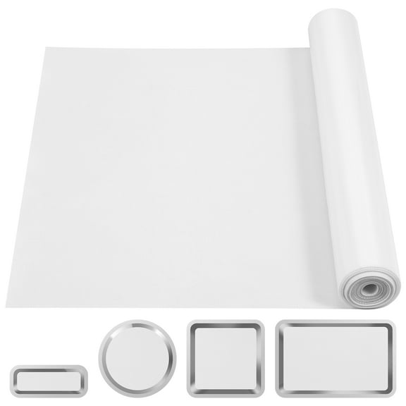 Ghojet Silicone Baking Mat Roll Non-Stick Pastry Baking Mat Heat Resistant Dough Rolling Mat Reusable Kitchen Counter Mat Multipurpose Refrigerator Liner for Kitchen Counter Oven