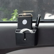 Ghopy Universal Front Seat Car Organizer 2 Grids Car Storage Box for Phone Eyeglasses ID Card Wallet Coin Key