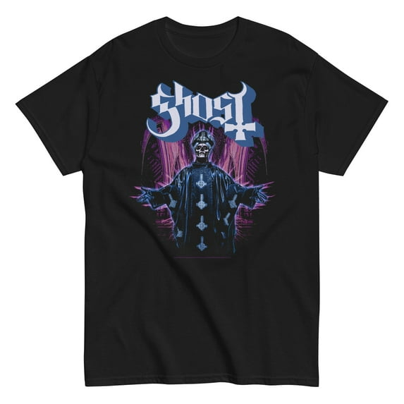 Ghost - Amen Unisex T-Shirt - Black - Small