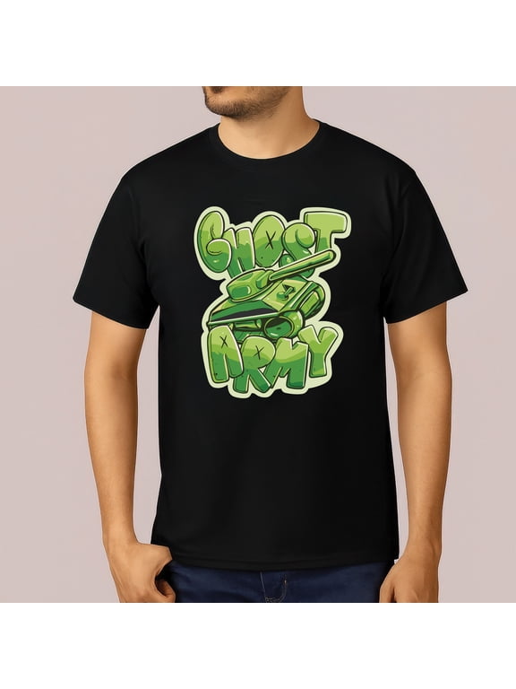 Ghost Army Graffiti T-Shirt – Streetwear Graphic Tee