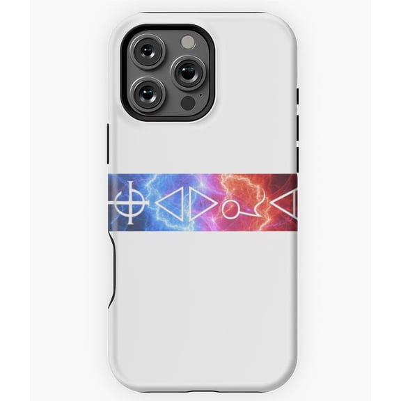 Ghost Band Elements Lightning M2621 Phone Case for iPhone 17 16 15 14 13 12 11 Pro Max