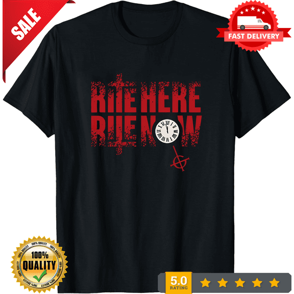 Ghost Band Rite Here Rite Now Logo T-Shirt, ULTRA LIMITED-TH68642