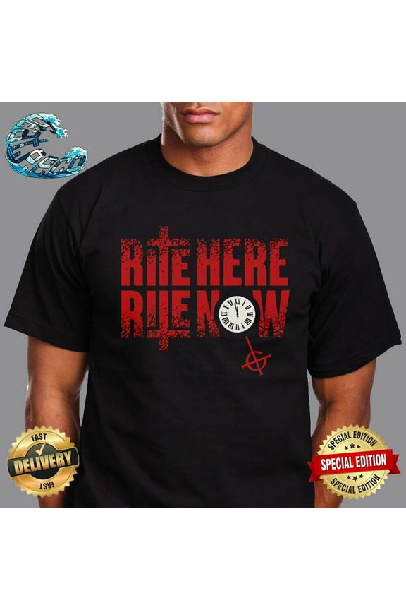 Ghost Band Rite Here Rite Now Logo T-Shirt