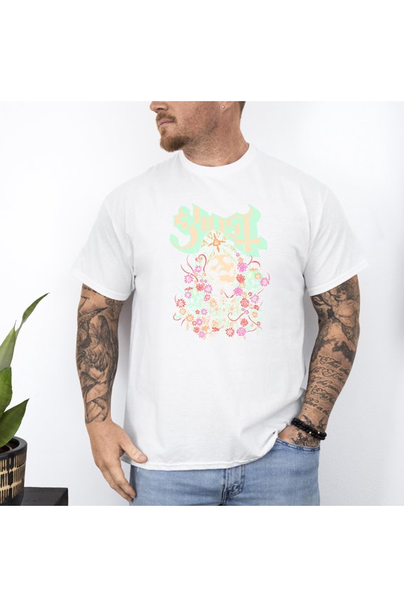 Ghost Band Shirt Papa Emeritus Ghost Metal Merch Tobias Forge Impera Opus T-Shirt V51154, for men & women, up to size 5XL