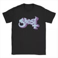 Ghost Band TShirt for Men Funny Cotton Tees Crew Neck Short Sleeve T Shirt