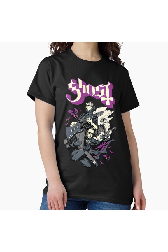 Ghost Bats and Band For Music Fan Gift For Ghost Lover H43047 Unisex T-Shirt, Up to 5XL Available
