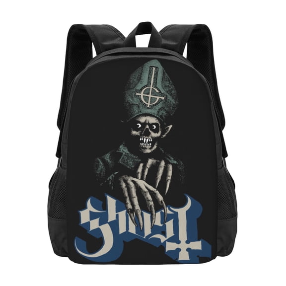 Ghost Bc Backpack Fashion Travel Backpack Laptop Backpack 16ch Simple And Large Capacity