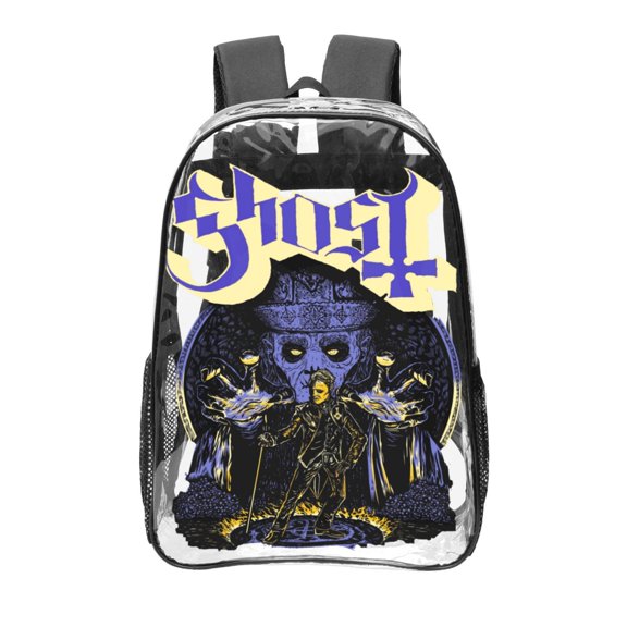 Ghost Bc Transparent Backpack Fashion Travel Backpack Laptop Backpack 16ch