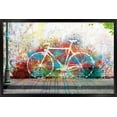 thumbnail image 1 of Ghost Bike Wall Poster, 14.725" x 22.375", Framed, 1 of 5