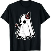 Ghost Birthday Halloween Costume Ghoul Spirit Men Women T-Shirt