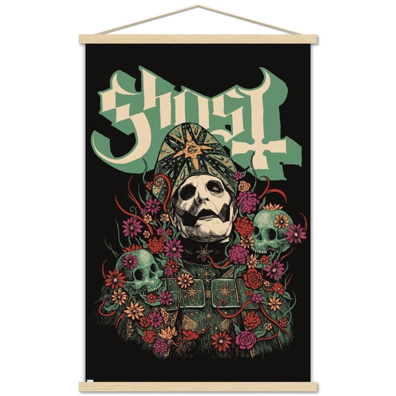 Ghost - Bliss Wall Poster with Magnetic Frame, 22.375" x 34"