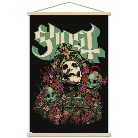 Ghost - Bliss Wall Poster with Magnetic Frame, 22.375" x 34"