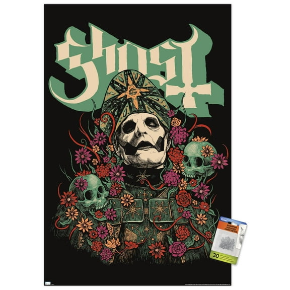 Ghost - Bliss Wall Poster with Push Pins, 22.375" x 34"