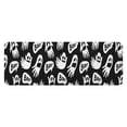 thumbnail image 1 of Ghost Boo Halloween Pattern Kitchen Rug Mat,Kitchen Runner Rugs Non Skid Washable,Decorative Kitchen Floor Mats for Kitchen,Sink,Laundry,17"x47.2", 1 of 7