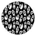 thumbnail image 1 of Ghost Boo Halloween Pattern Round Fitted Tablecloth with Elastic Edge,Dining Table Cover Waterproof,Outdoor Round Tablecloth for Camping,Dining,Indoor and Outdoor, 1 of 7