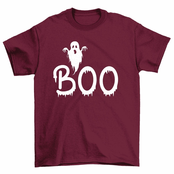 Ghost Boo Halloween T-Shirt Men Women