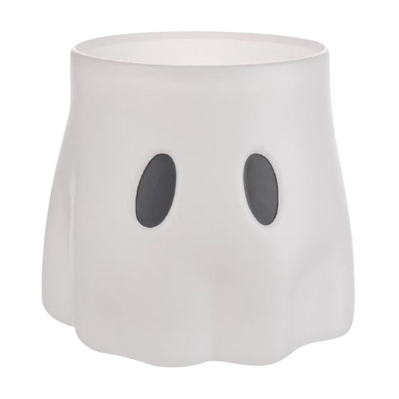 Ghost Bucket Decor Halloween Couple Ghost Table Decoration Halloween Candy Bowl Planter Vase Centerpieces for Home Office Shelf,Ghost Bucket Planter Versatile for Plants