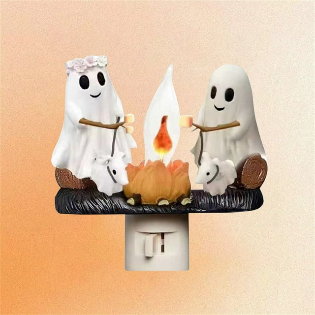 Ghost Campfire Flickering Night Light, 2024 New Ghosts Campfire Flicker