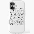thumbnail image 1 of Ghost Cat Holiday Print iPhone 17 through 11 Pro Max Phone Case, 1 of 2