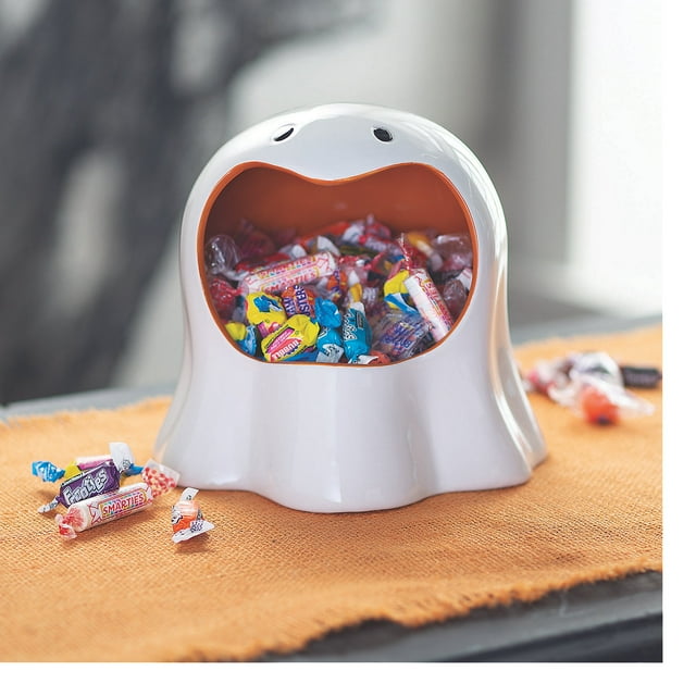 Ghost Ceramic Candy Dish, Home Decor, Halloween, 1 Pieces