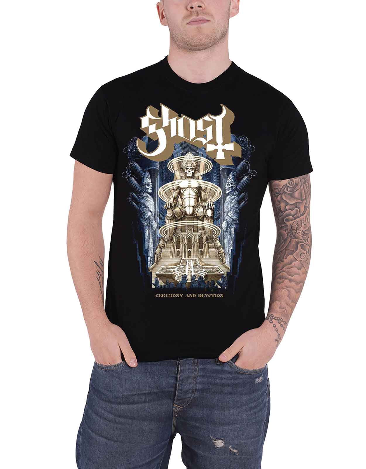 Ghost Ceremony and Devotion T Shirt - Walmart.com